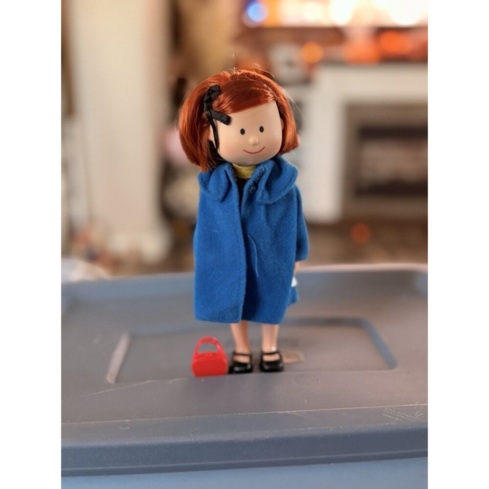 Vintage Rare 1996 Eden Blue/Yellow Doll with Red Hair
